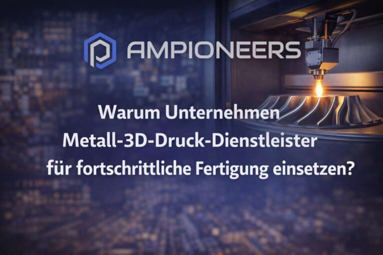 Warum Unternehmen Metall-3D-Druck-Dienstleister für fortschrittliche Fertigung einsetzen?