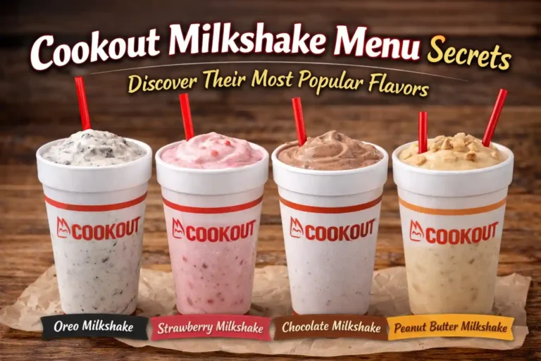 Cookout Milkshake Menu Secrets: Discover the Most Popular Flavors