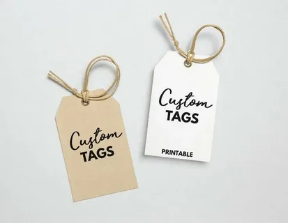 Custom Elegant Series Tags