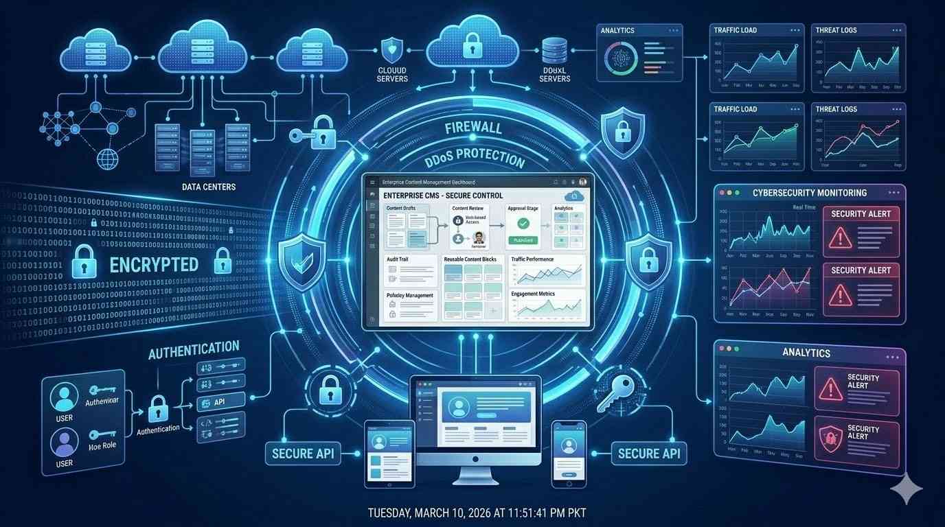Securing Content Management Systems for High Traffic Websites