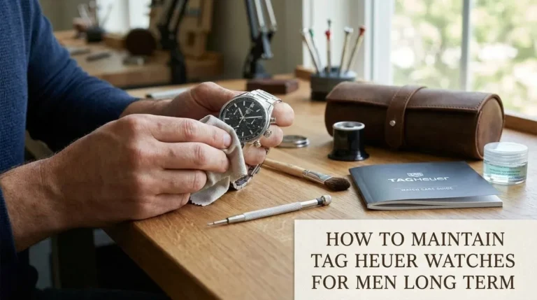 How to Maintain Tag Heuer Watches for Men Long Term