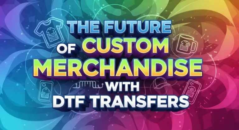 The Future of Custom Merchandise with DTF Transfers
